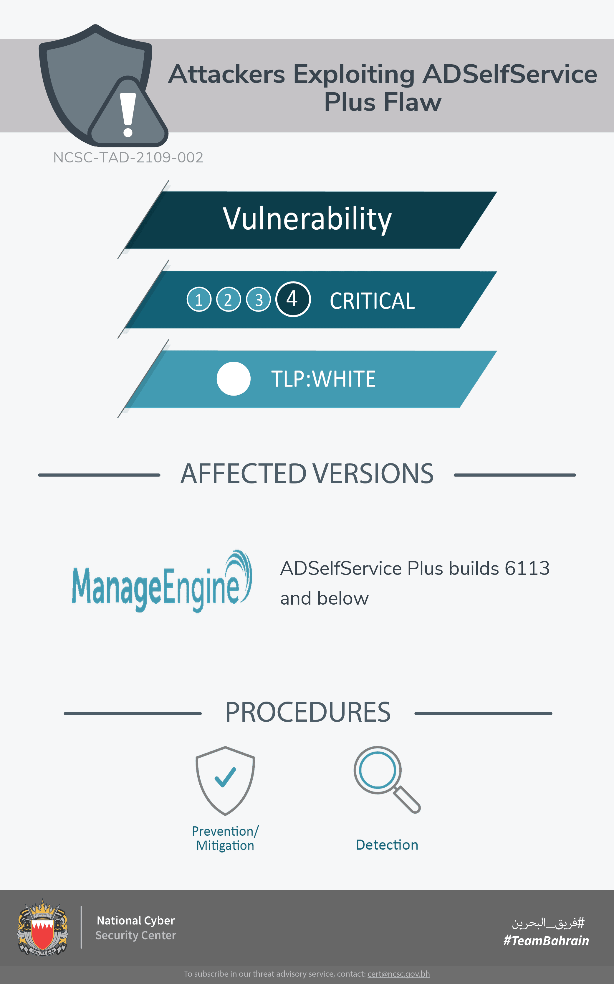 Attackers Exploiting ADSelfService Plus Flaw