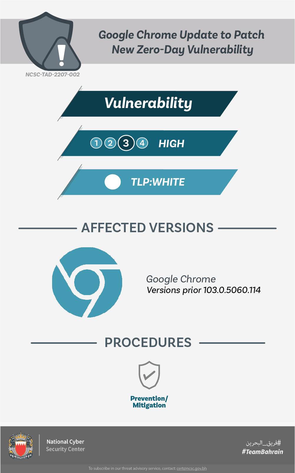 Google Chrome Update to Patch New Zero-Day Vulnerability