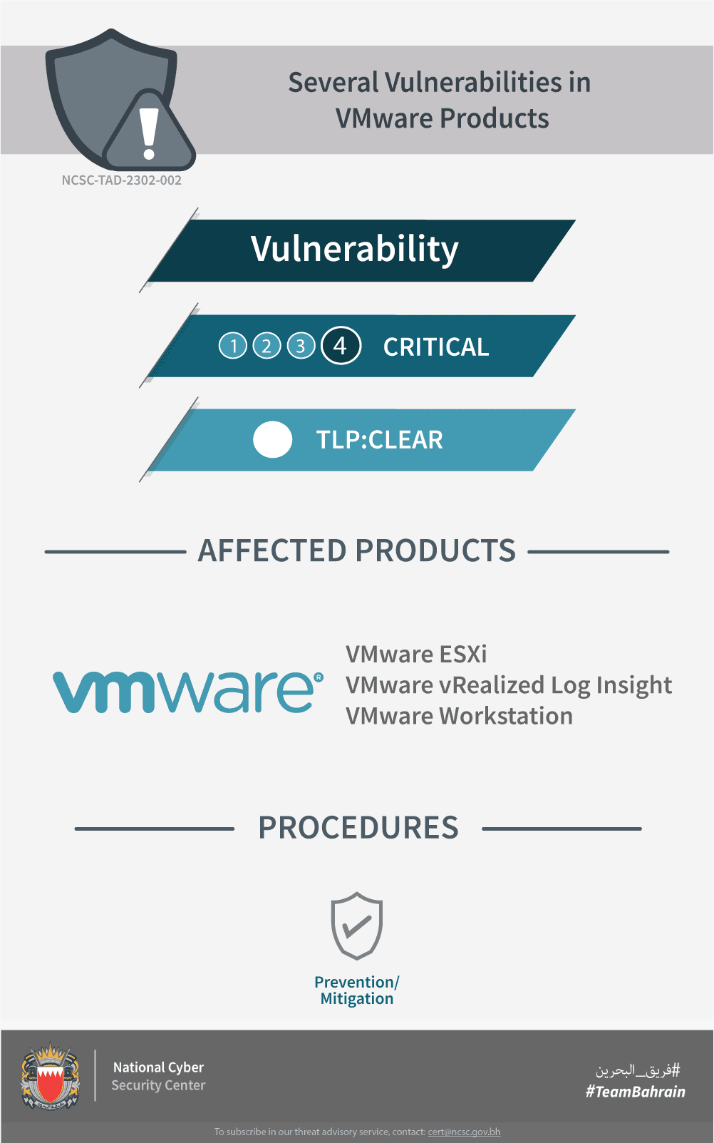 Several Vulnerabilities in VMware Products 